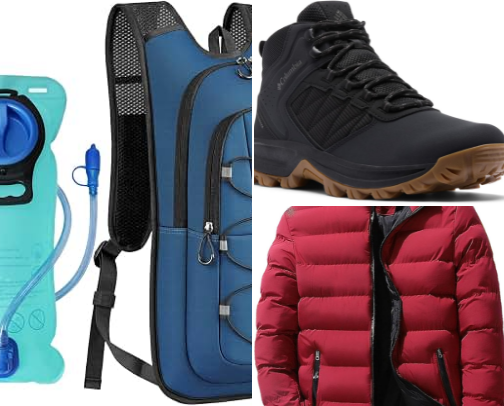 Hiking Essentials cover photo collage