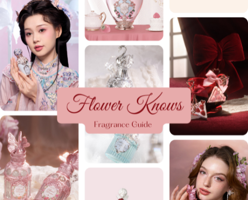 FLOWERKNOWS FRAGRANCE GUIDE cover photo collage