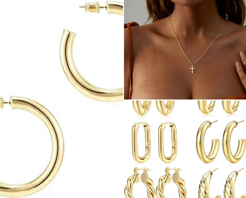 jewelry cover photo collage