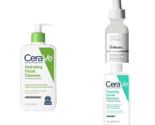 Glow on a Budget: My Go-To Skincare Faves ✨ cover photo collage