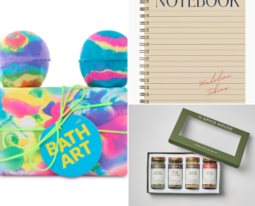 Last minute gift ideas cover photo collage