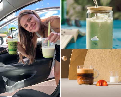 steal my caffeine corner! cover photo collage