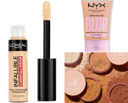 make up low budget cover photo collage