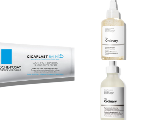 skincare favs cover photo collage