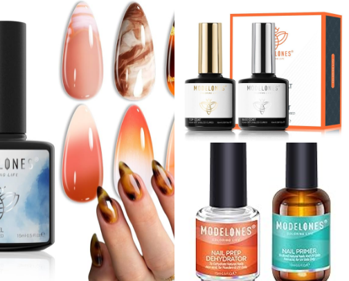 gel nails at home cover photo collage