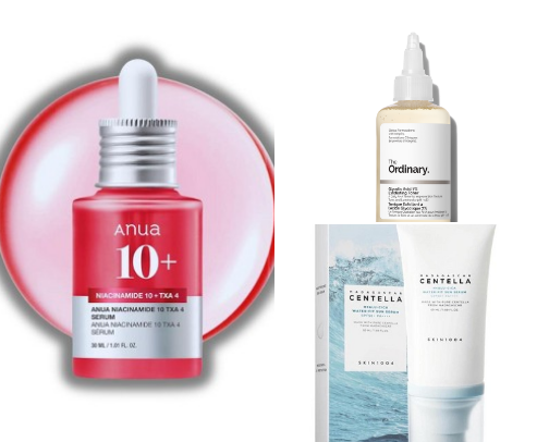 Skincare Product for Sensitive Skin cover photo collage