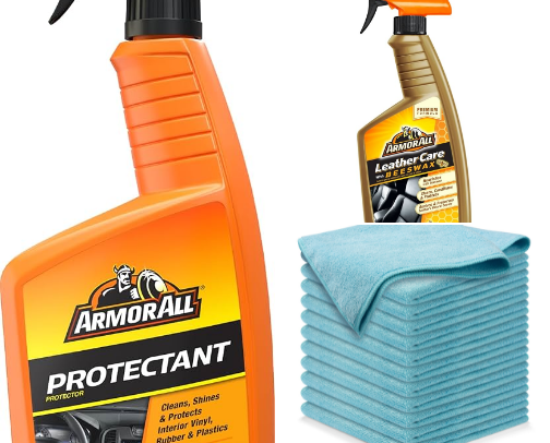 Supplies to keep your car clean this summer! cover photo collage