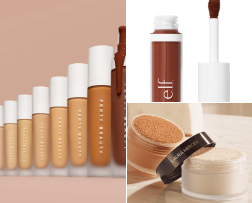 Makeup must haves cover photo collage