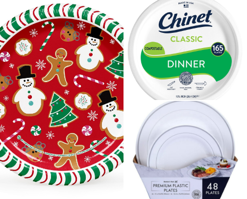 Plates tough enough to hold up to your holiday meal cover photo collage