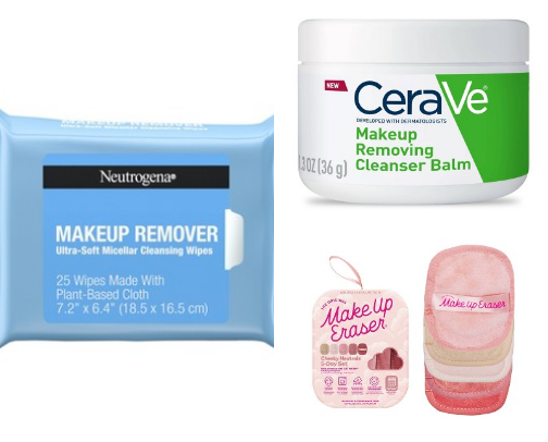 Stay Clear: Removing Your Makeup cover photo collage