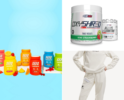 Beast mode Essentials 🏋️🤸👟💪🏽🤸🏽‍♀️ cover photo collage