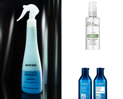 My favorite hair products cover photo collage