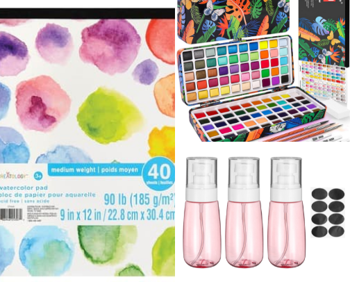 Art Card Supplies cover photo collage