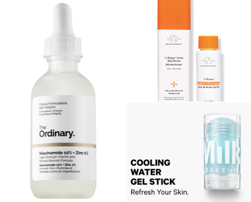 Skin care🧴🩵 cover photo collage