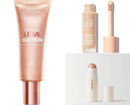 Get glowy ✨ cover photo collage