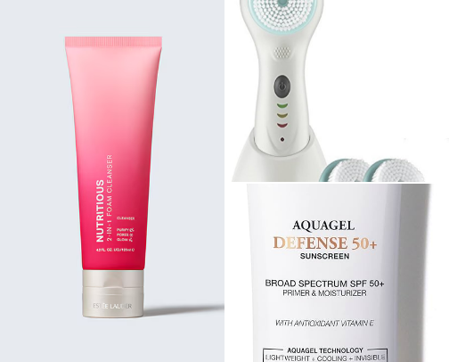 THAT girl Skincare cover photo collage