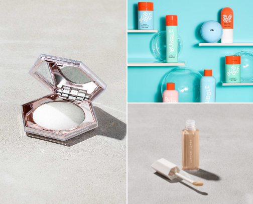 fenty beauty cover photo collage