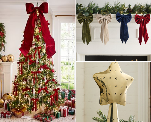 Beautiful Christmas Tree Toppers! 🎀🎄 cover photo collage
