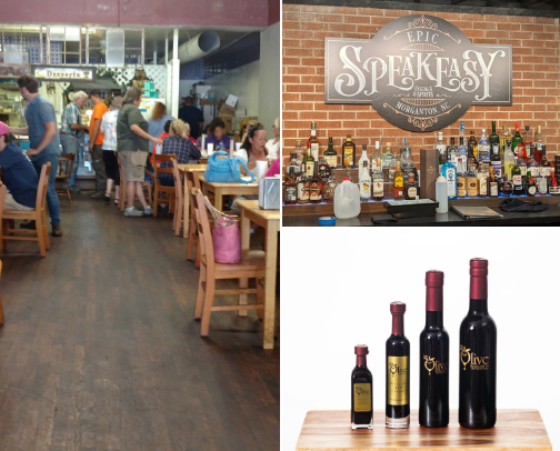 Top Ten Spots in Downtown Morganton, NC cover photo collage