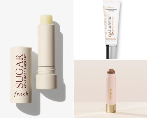 What I put on my face (makeup) cover photo collage