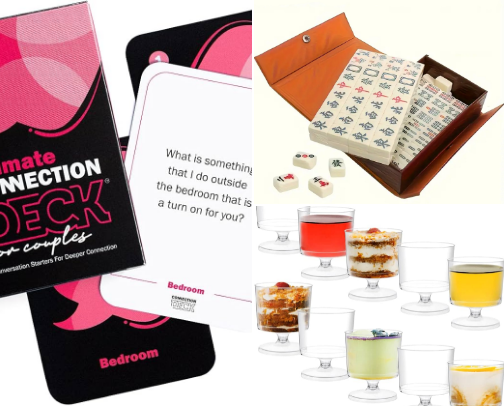 Valentines Game Night Date Kit 🎲 cover photo collage