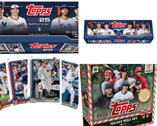 Gift Ideas For Sports Card Collectors cover photo collage