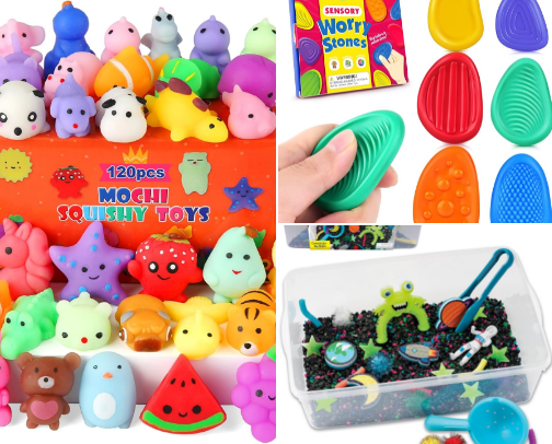 autism/sensory friendly faves🧩💗✨ cover photo collage