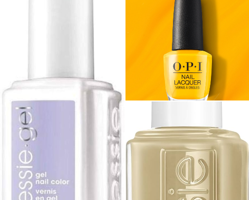Best spring nail polish cover photo collage