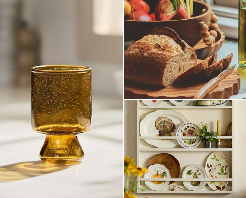 How I would style my autumn kitchen cover photo collage