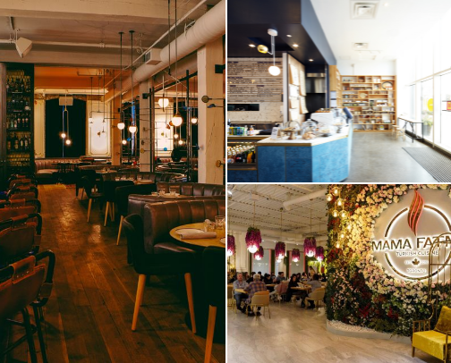 MIDDLE EASTERN RESTURANT TORONTO cover photo collage