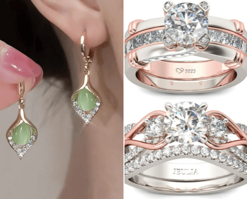 Jewelry cover photo collage
