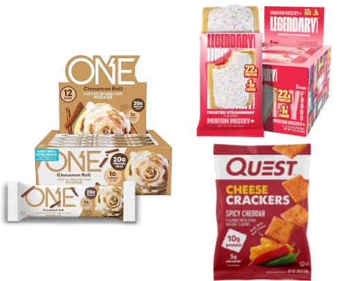 Protein Snacks must try's cover photo collage