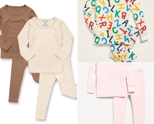 Kids Pajamas cover photo collage