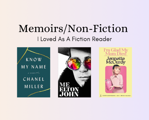 Memoirs/Non-Fiction I Loved As A Fiction Reader cover photo collage