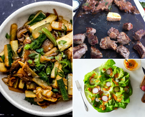 An ode to Hibachi recipes cover photo collage