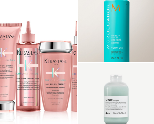 best shampoo for the Colored hair cover photo collage
