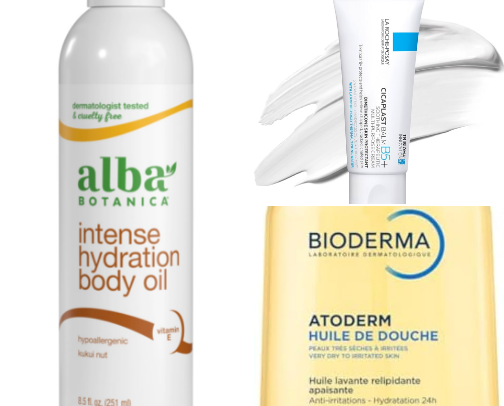 body lotions + creams for winter skin 🥶 cover photo collage