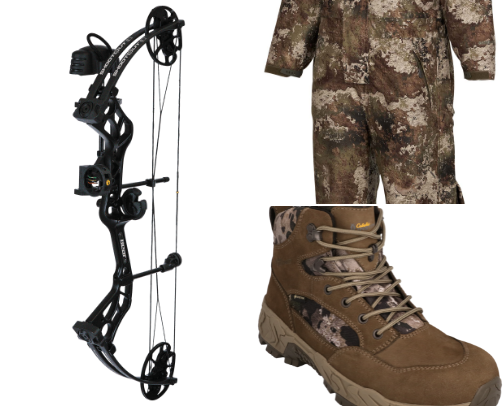 Hunting gear cover photo collage