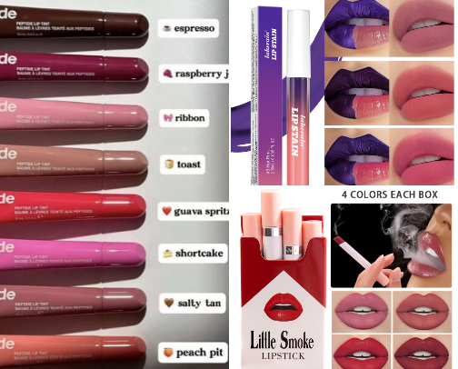 Lipsticks that I love cover photo collage