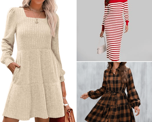 Fall dresses I love cover photo collage