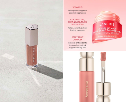 Beauty Staples💄 cover photo collage