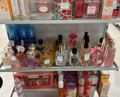 Summer perfume collection cover photo collage