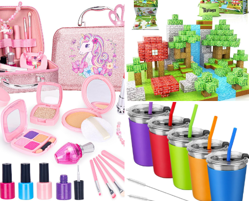 Toddler must haves 🦋🦕 cover photo collage