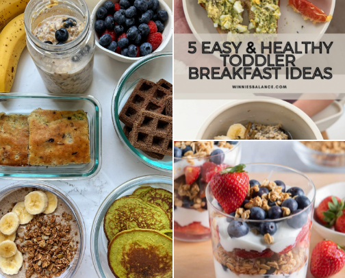Toddler Breakfast Ideas — Easy, Nutritious, and Kid-Approved cover photo collage