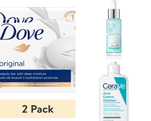 Skincare for acne prone skin 💆🏼‍♀️ cover photo collage