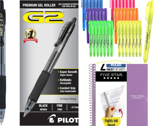 School Supplies/things you should always have in your backpack cover photo collage