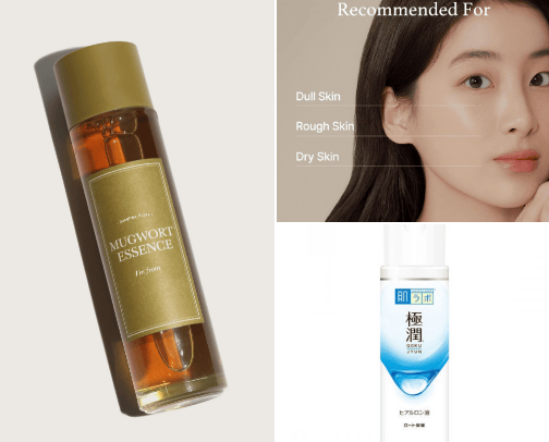 Korean beauty cover photo collage