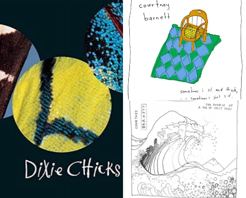 Records cover photo collage