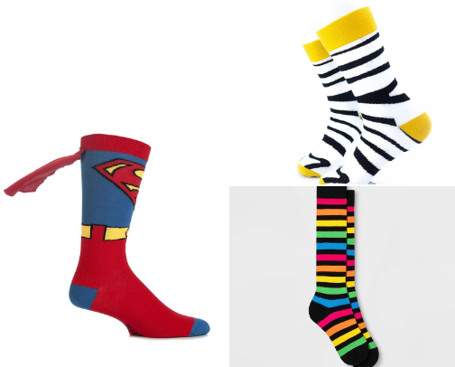 Favorite Character Socks cover photo collage