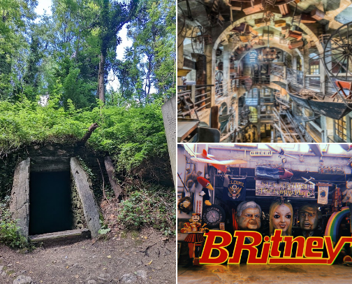 I Love A Strange Adventure cover photo collage